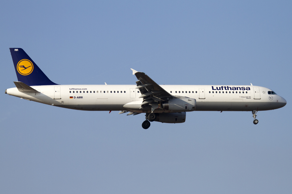 Lufthansa, D-AIRR, Airbus, A321-131, 16.02.2011, FRA, Frankfurt, Germany 





