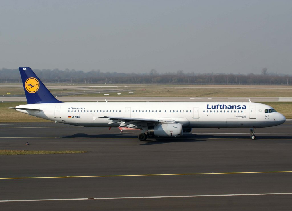 Lufthansa, D-AIRS, Airbus A 321-200  Husum  (lufthansa.com), 04.03.2011, DUS-EDDL, Dsseldorf, Germany
