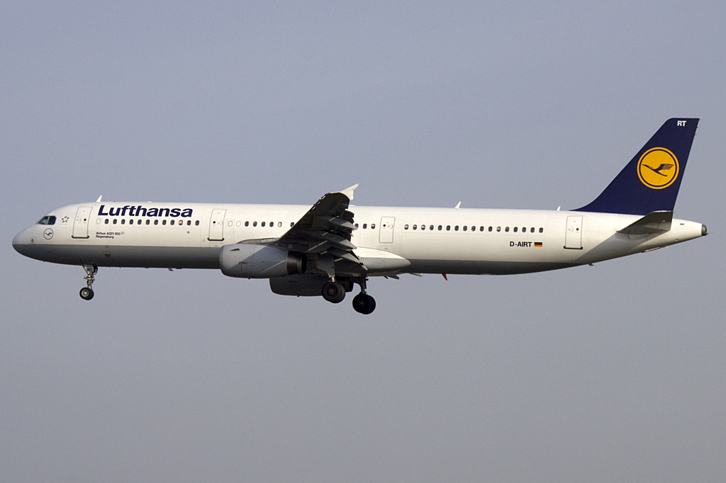 Lufthansa, D-AIRT, Airbus, A321-131, 02.04.2010, FRA, Frankfurt, Germany 

