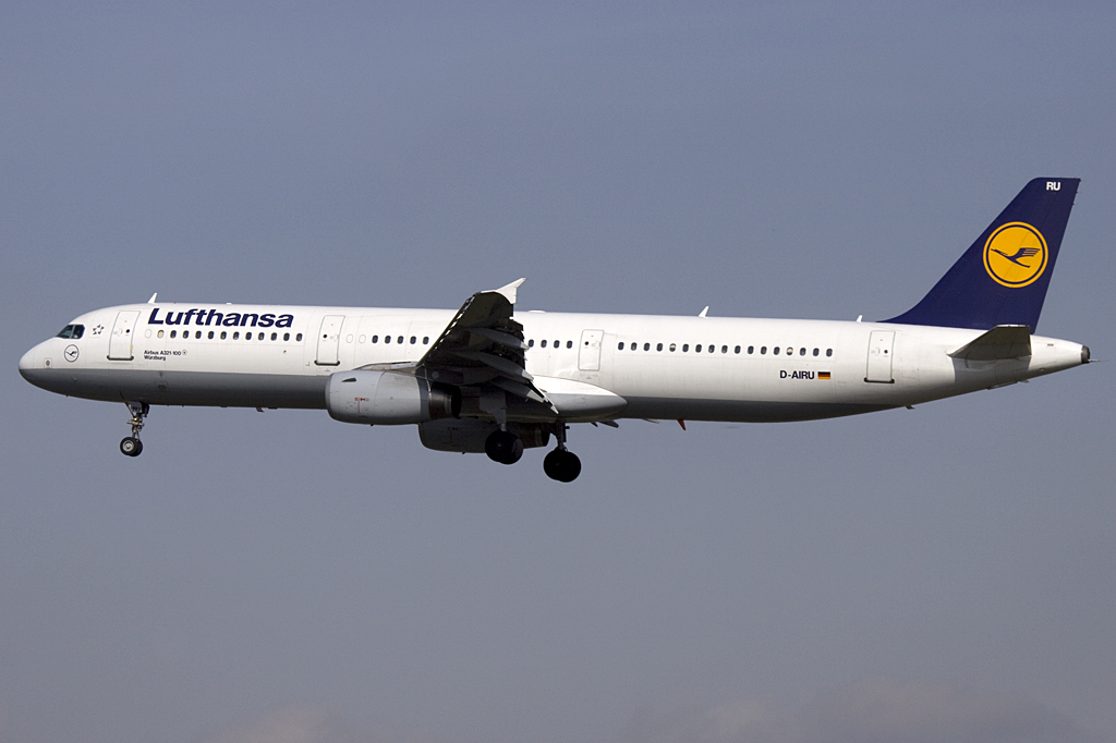 Lufthansa, D-AIRU, Airbus, A321-131, 02.04.2010, FRA, Frankfurt, Germany 

