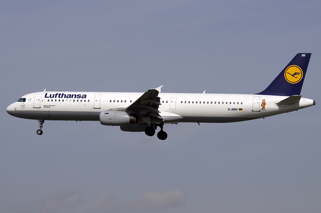 Lufthansa, D-AIRY, Airbus, A321-131, 02.04.2010, FRA, Frankfurt, Germany


