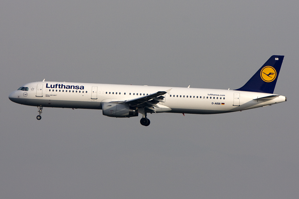 Lufthansa, D-AISB, Airbus, A321-131, 02.04.2010, FRA, Frankfurt, Germany 


