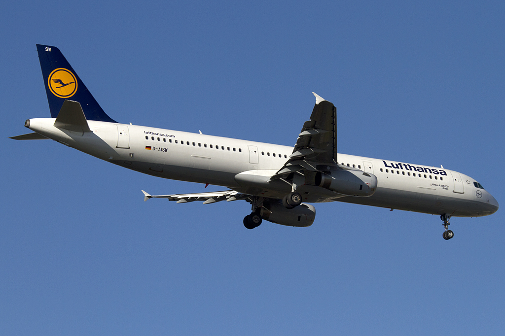 Lufthansa, D-AISW, Airbus, A321-231, 12.10.2010, FRA, Frankfurt, Germany 




