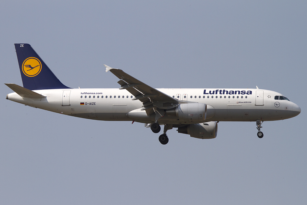Lufthansa, D-AIZE, Airbus, A320-214, 24.04.2011, FRA, Frankfurt, Germany


