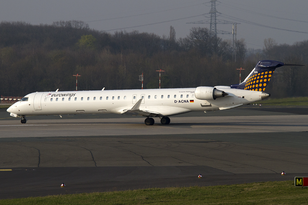 Lufthansa - Eurowings, D-ACNA, Bombardier, CRJ900LR, 29.03.2011, DUS, Dsseldorf, Germany 






