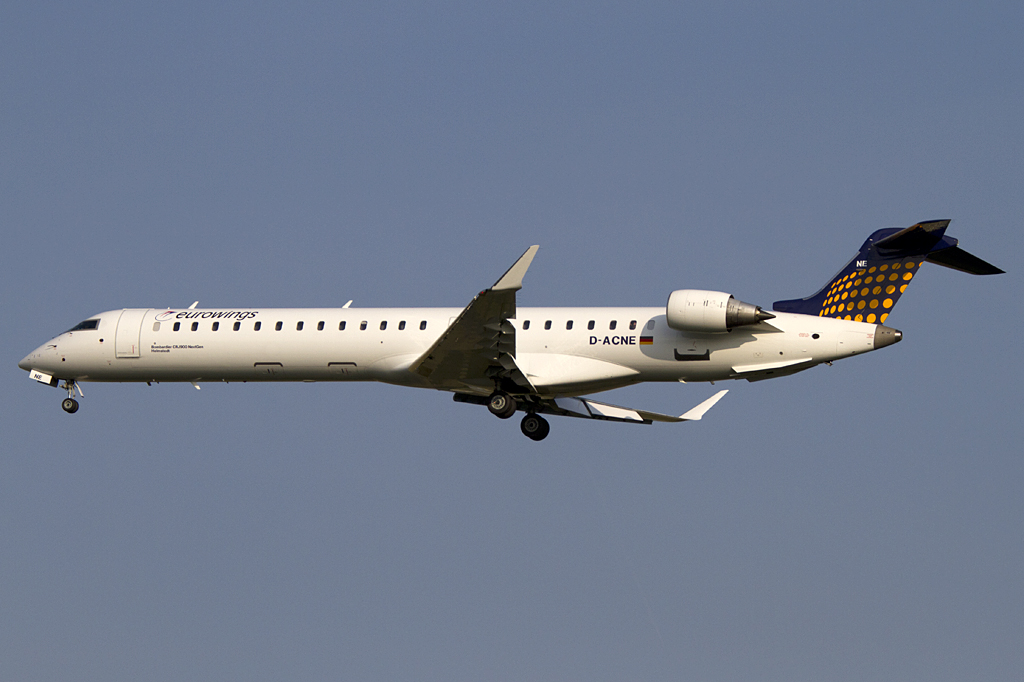 Lufthansa - Eurowings, D-ACNE, Bombardier, CRJ900LR, 07.06.2011, DUS, Dsseldorf, Germany




