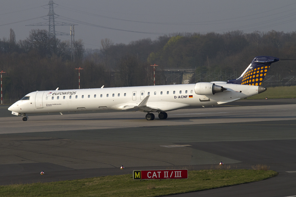 Lufthansa - Eurowings, D-ACNF, Bombardier, CRJ900LR, 29.03.2011, DUS, Dsseldorf, Germany 





