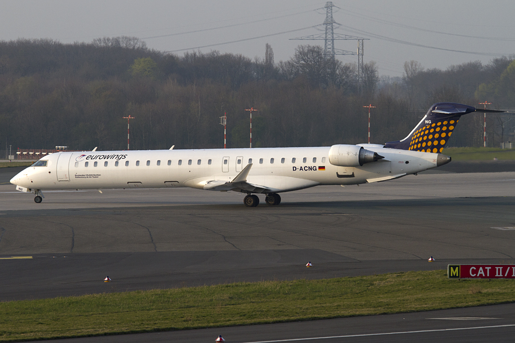 Lufthansa - Eurowings, D-ACNG, Bombardier, CRJ900LR, 29.03.2011, DUS, Dsseldorf, Germany 







