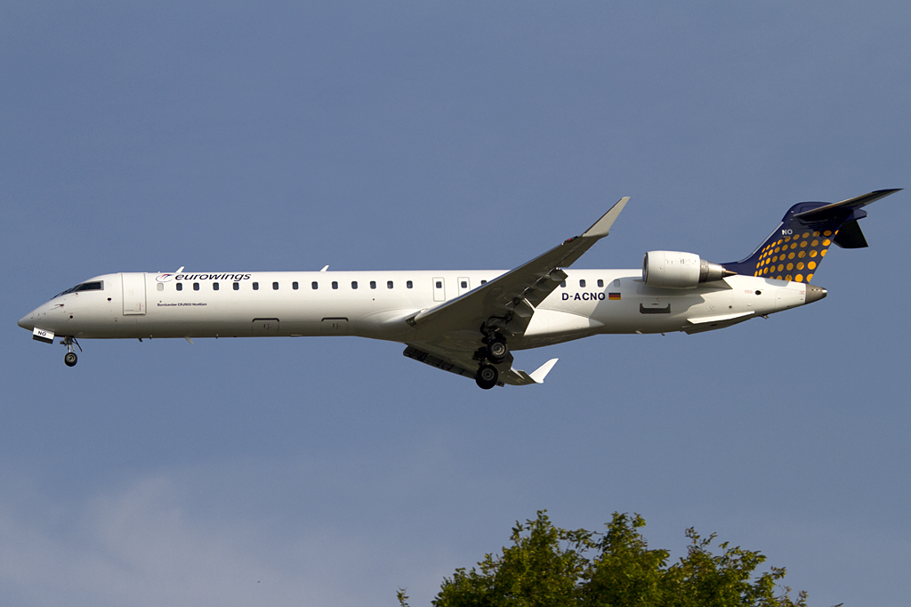 Lufthansa - Eurowings, D-ACNO, Bombardier, CRJ900, 07.06.2011, DUS, Dsseldorf, Germany 



