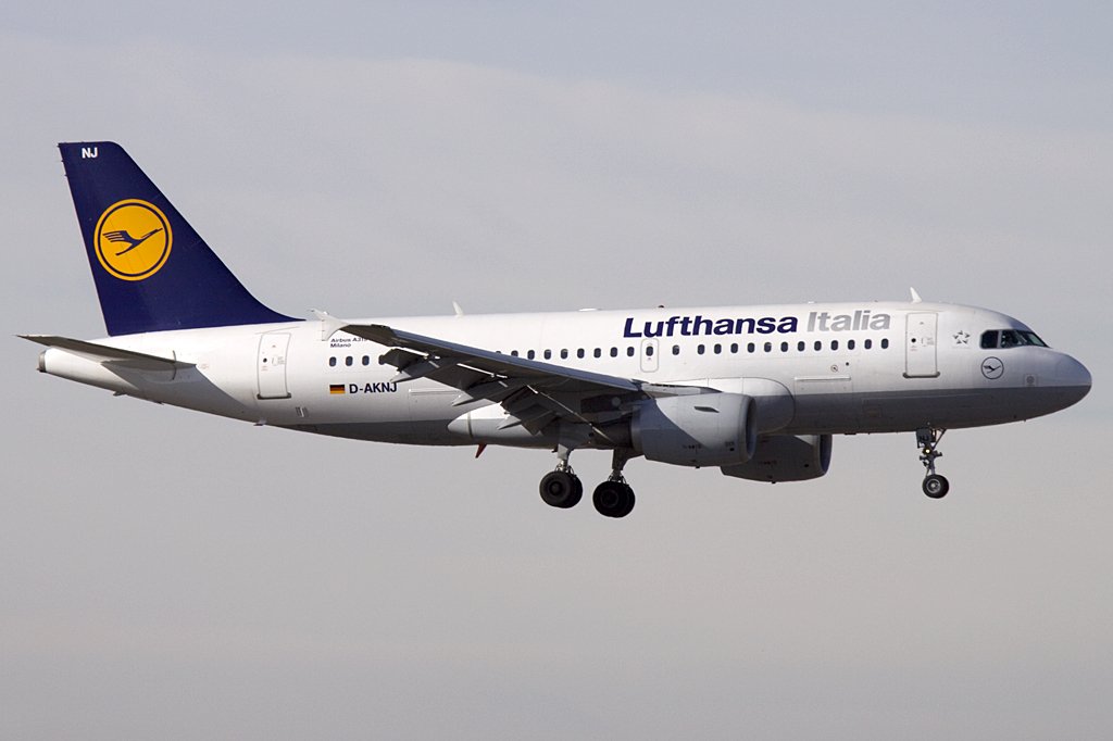 Lufthansa - Italia, D-AKNJ, Airbus, A319-112, 27.02.2010, MXP, Mailand, Italy

