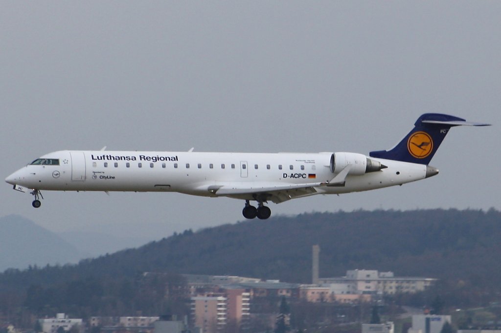 Lufthansa Regional (CityLine) 
Canadair Regional Jet CRJ701ER 
D-ACPC 
STR Stuttgart [Echterdingen], Germany 
19.03.11

