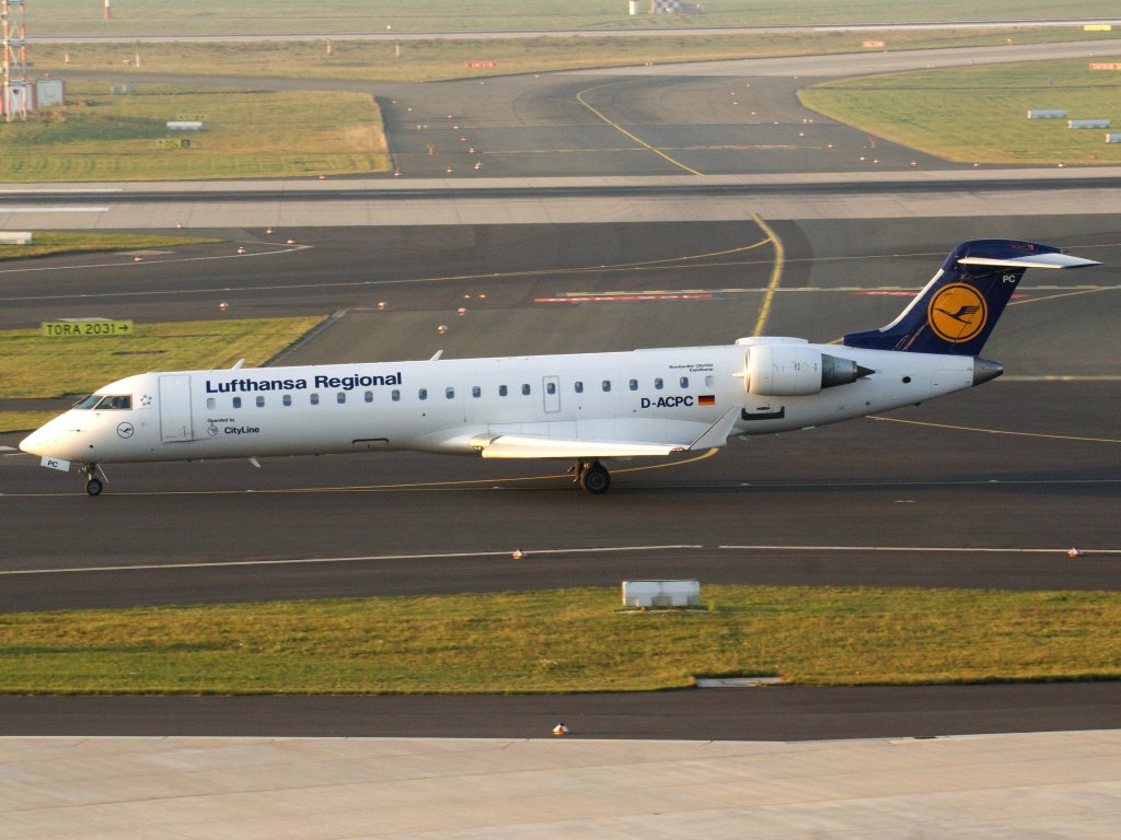 Lufthansa Regional (CityLine), D-ACPC  Espelkamp , Bombardier, CRJ-700 ER, 13.11.2011, DUS-EDDL, Dsseldorf, Germany 