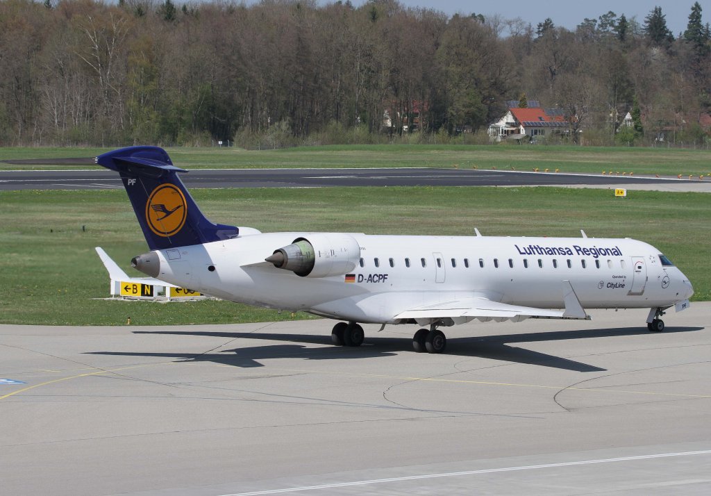 Lufthansa Regional (CityLine), D-ACPF  Uhingen , Bombardier, CRJ-700 ER, 12.09.2012, FDH-EDNY, Friedrichshafen, Germany 
