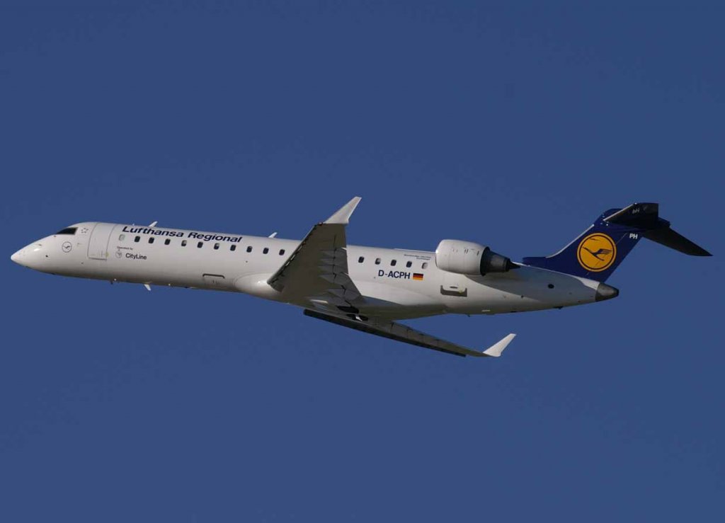 Lufthansa Regional (CityLine), D-ACPH (Eschwege), Bombardier CRJ-700 ER, 2008.02.09, DUS, Dsseldorf, Germany
