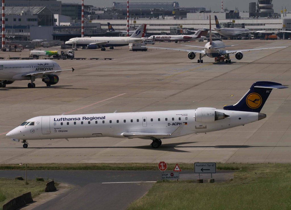 Lufthansa Regional (CityLine), D-ACPH (Eschwege), Bombardier CRJ-700 ER, 2008.06.02, DUS, Dsseldorf, Germany