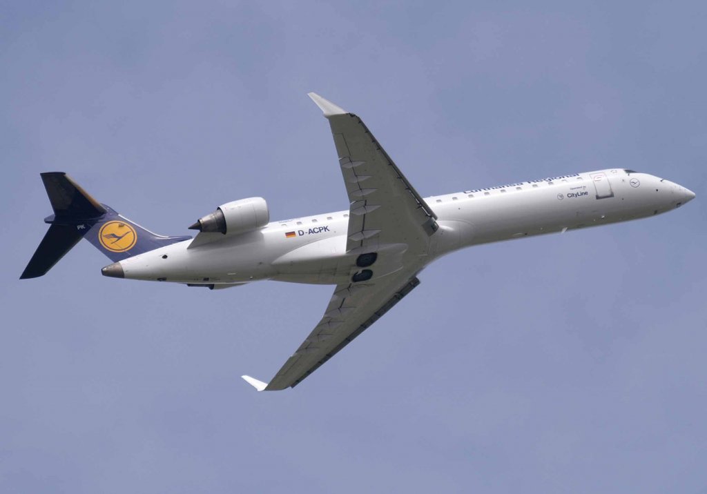 Lufthansa Regional (CityLine), D-ACPK (Besigheim), Bombardier CRJ-700 ER, 2008.05.22, DUS, Dsseldorf, Germany