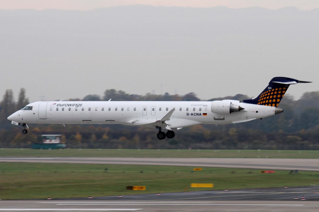 Lufthansa Regional (Eurowings), D-ACNA  Amberg , Bombardier, CRJ-900 NG, 10.11.2012, DUS-EDDL, Dsseldorf, Germany 

