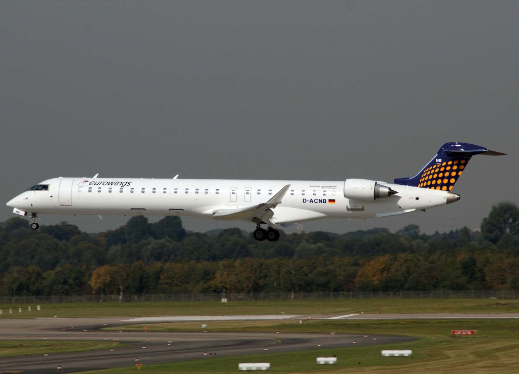 Lufthansa Regional (Eurowings), D-ACNB (Wermelskirchen), Bombardier CRJ-900 NG, 2009.09.25, DUS, Dsseldorf, Germany
