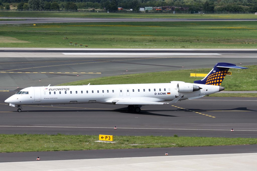 Lufthansa Regional (Eurowings), D-ACNK  ohne , Bombardier, CRJ-900 NG, 11.08.2012, DUS-EDDL, Dsseldorf, Germany 