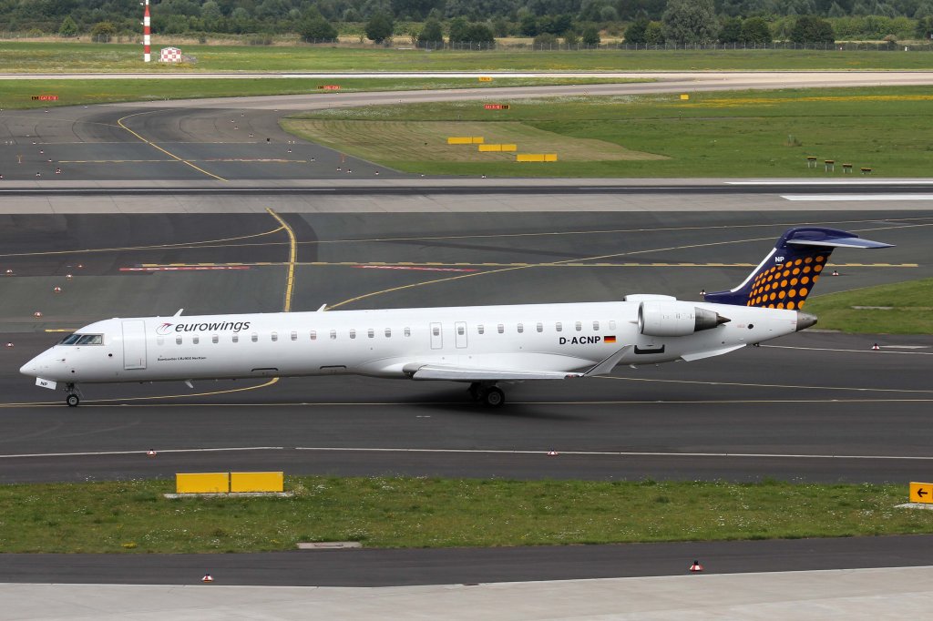 Lufthansa Regional (Eurowings), D-ACNP  ohne , Bombardier, CRJ-900 NG, 11.08.2012, DUS-EDDL, Dsseldorf, Germany 