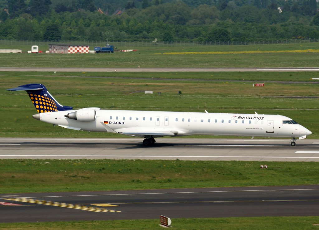 Lufthansa Regional (Eurowings), D-ACNQ, Bombardier CRJ-900 NG, 29.04.2011, DUS-EDDL, Dsseldorf, Germany 


