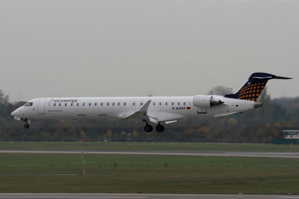 Lufthansa Regional (Eurowings), D-ACNT  ohne , Bombardier, CRJ-900 NG, 10.11.2012, DUS-EDDL, Dsseldorf, Germany 