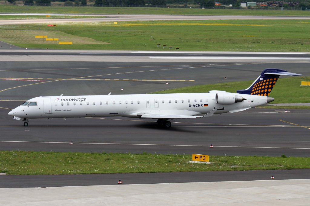 Lufthansa Regional (Eurowings), D-ACNX  ohne , Bombardier, CRJ-900 NG, 11.08.2012, DUS-EDDL, Dsseldorf, Germany 