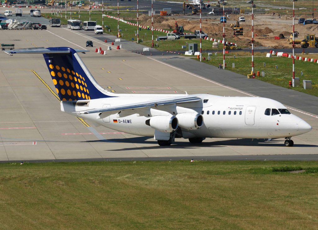 Lufthansa Regional (Eurowings), D-AEWE, BAe 146-200/Avro RJ-85, 2008.07.15, DUS, Dsseldorf, Germany