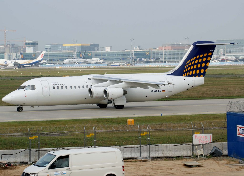 Lufthansa Regional (Eurowings), D-AEWM, BAe 146-300/Avro RJ-100, 2007.08.03, FRA, Frankfurt, Germany