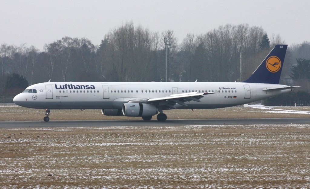 Lufthansa,D-AISK,(c/n3387),Airbus A321-231,26.01.2013,HAM-EDDH,Hamburg,Germany