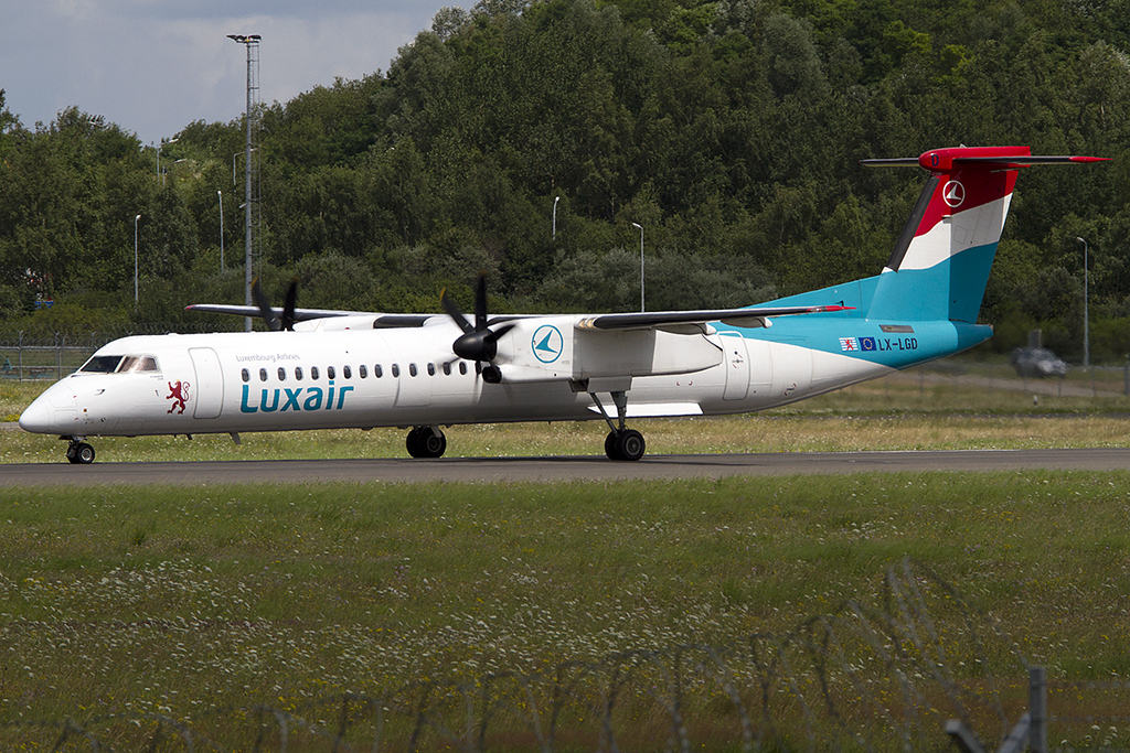 Luxair, LX-LGD, deHavilland, DHC-8Q-402, 29.07.2012, LUX, Luxemburg, Luxemburg 




