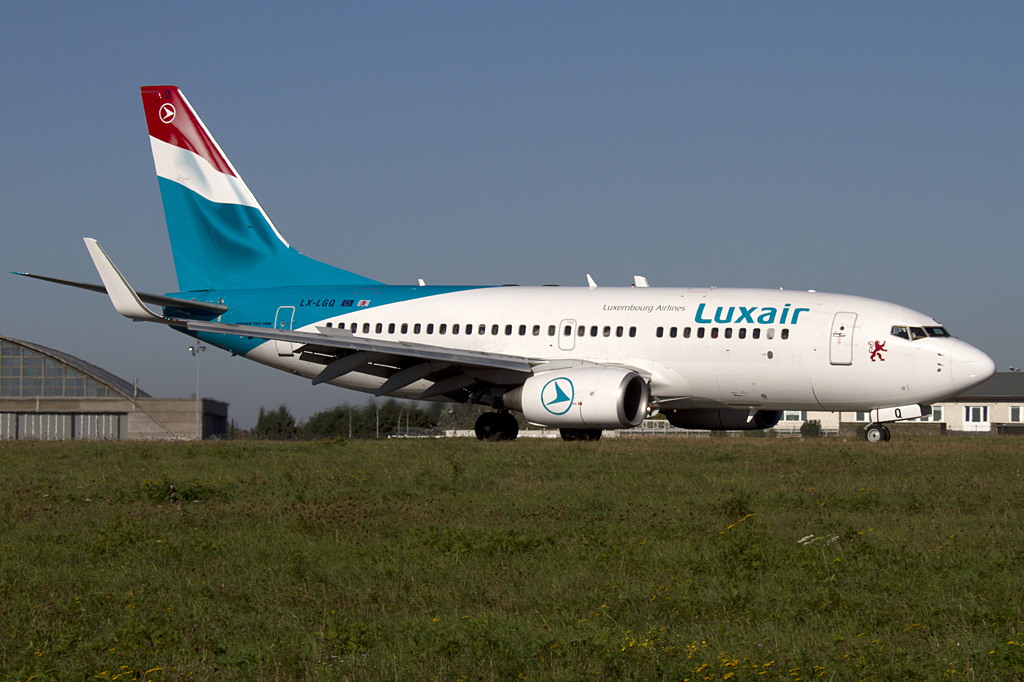 Luxair, LX-LGQ, Boeing, B737-7C9, 10.10.2010, LUX, Luxembourg, Luxembourg



