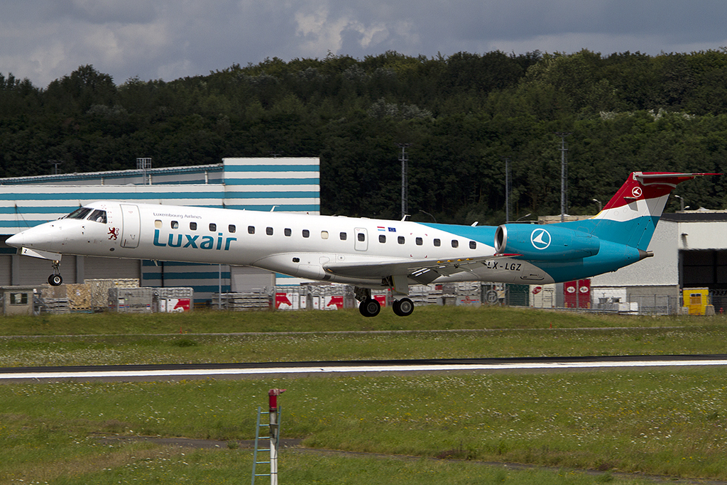 Luxair, LX-LGZ, Embraer, ERJ-145, 29.07.2012, LUX, Luxemburg, Luxemburg 


