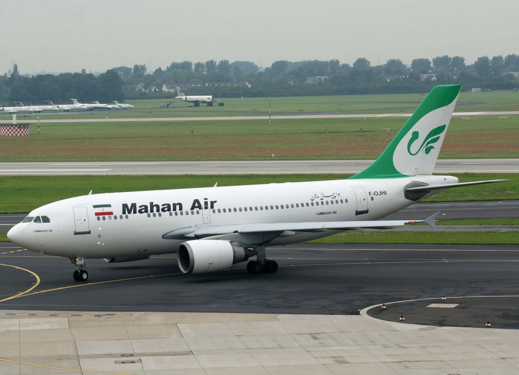 Mahan Air, F-OJHI, Airbus A 310-300 ET, 28.07.2011, DUS-EDDL, Dsseldorf, Germany