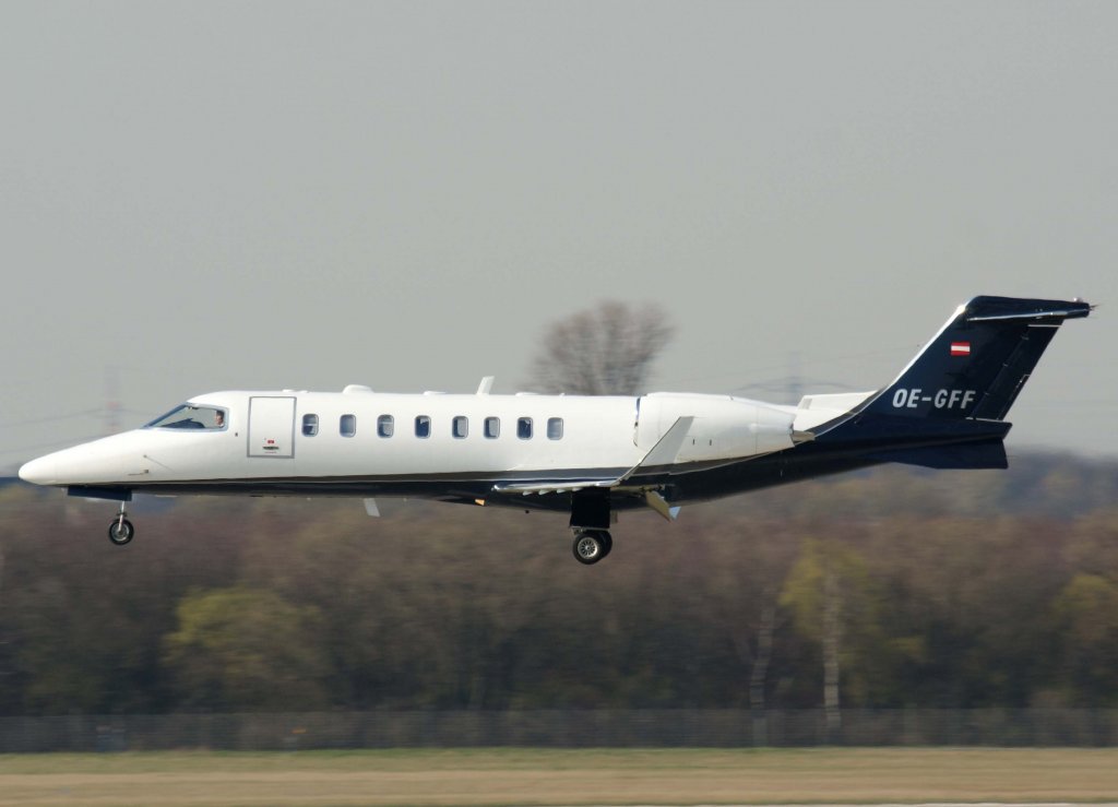MAP Executive Flightservice, OE-GFF, Learjet 45, 20.03.2011, DUS-EDDL, Dsseldorf, Germany 

