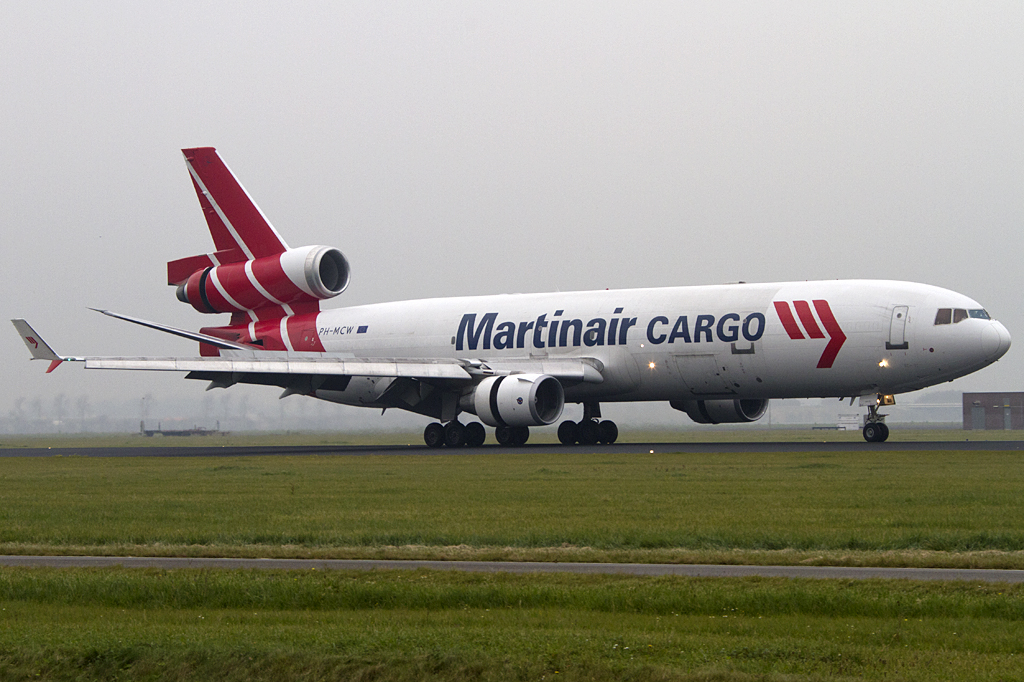 Martinair - Cargo, PH-MCW, McDonnell Douglas, MD-11F, 28.10.2011, AMS, Amsterdam, Netherlands 





