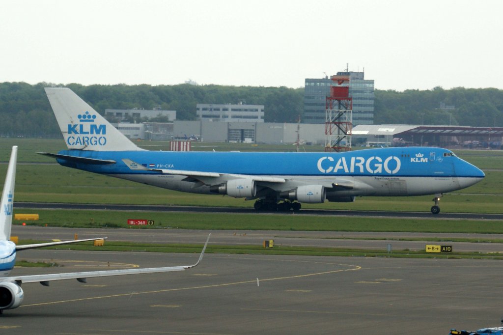 Martinair Holland, PH-CKA  Eendracht , Boeing, 747-400 ERF (KLM-Cargo-Lackierung), 25.05.2012, AMS-EHAM, Amsterdam (Schiphol), Niederlande 
