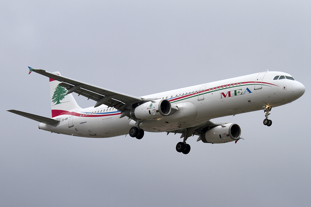 Middle East Airlines, OD-RMH, Airbus, A321-231, 02.01.2011, GVA, Geneve, Switzerland



