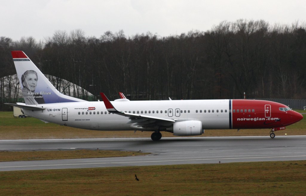 Norwegian Air Shuttle,LN-DYN,Boenig 737-8JP(WL),02.01.2012,HAM-EDDH,Hamburg,Germany (Karen Blixen)