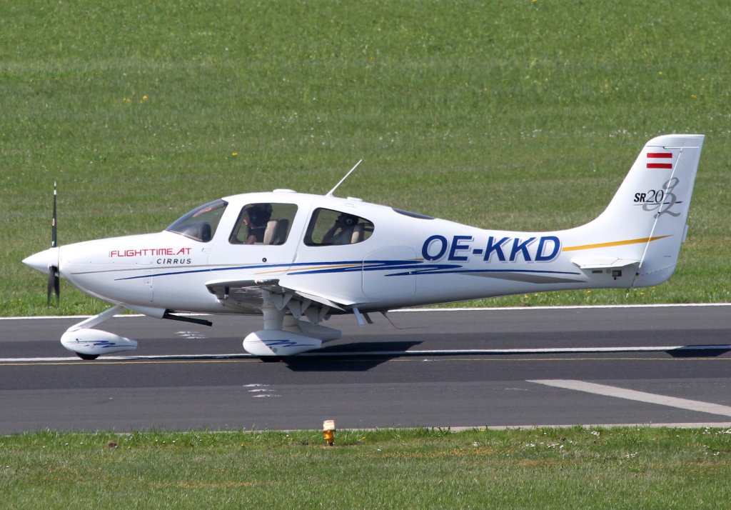 OE-KKD, Cirrus, SR-20 G-2, 24.04.2013, EDNY-FDH, Friedrichshafen, Germany