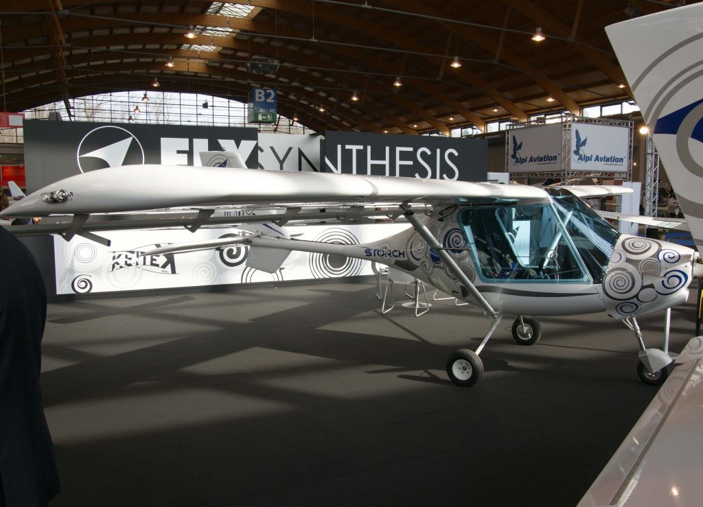 ohne Reg.-Nr., Fly Synthesis - Storch, 2010.04.08, FDH-EDNY, Friedrichshafen (Aero 2010), Germany 

