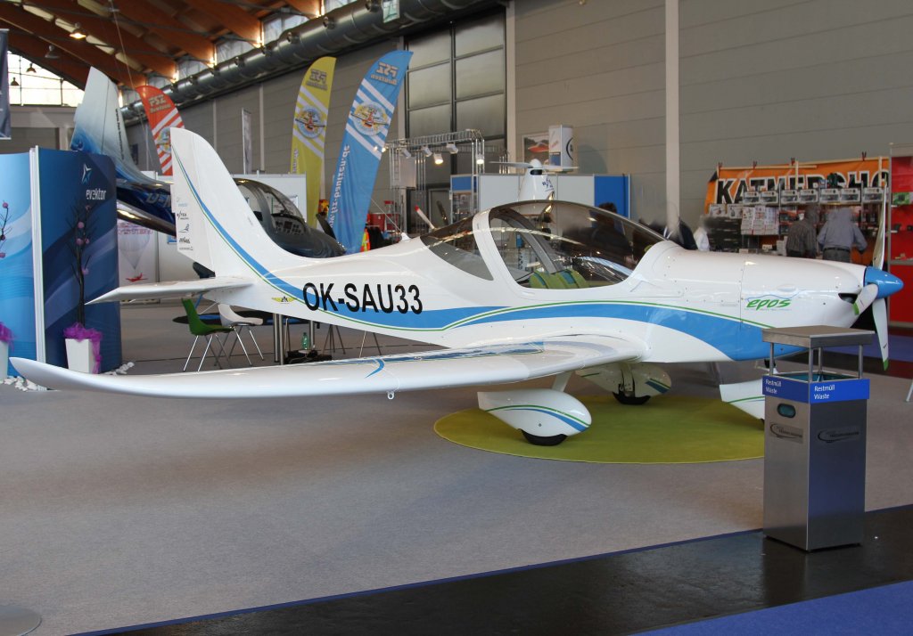 OK-SAU33, Evektor, EV-97 SportStar, 24.04.2013, Aero 2013 (EDNY-FDH), Friedrichshafen, Germany