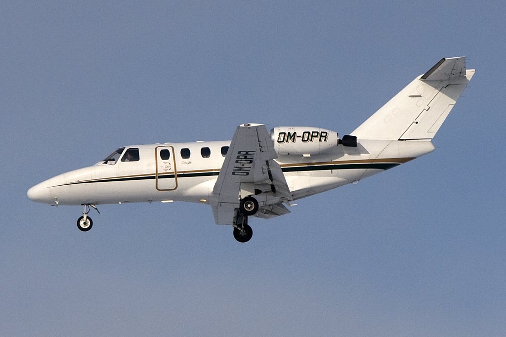 Opera Jet, OM-OPR, Cessna, 525 Citation, 10.01.2010, PRG, Prag, Czechoslovakia 

