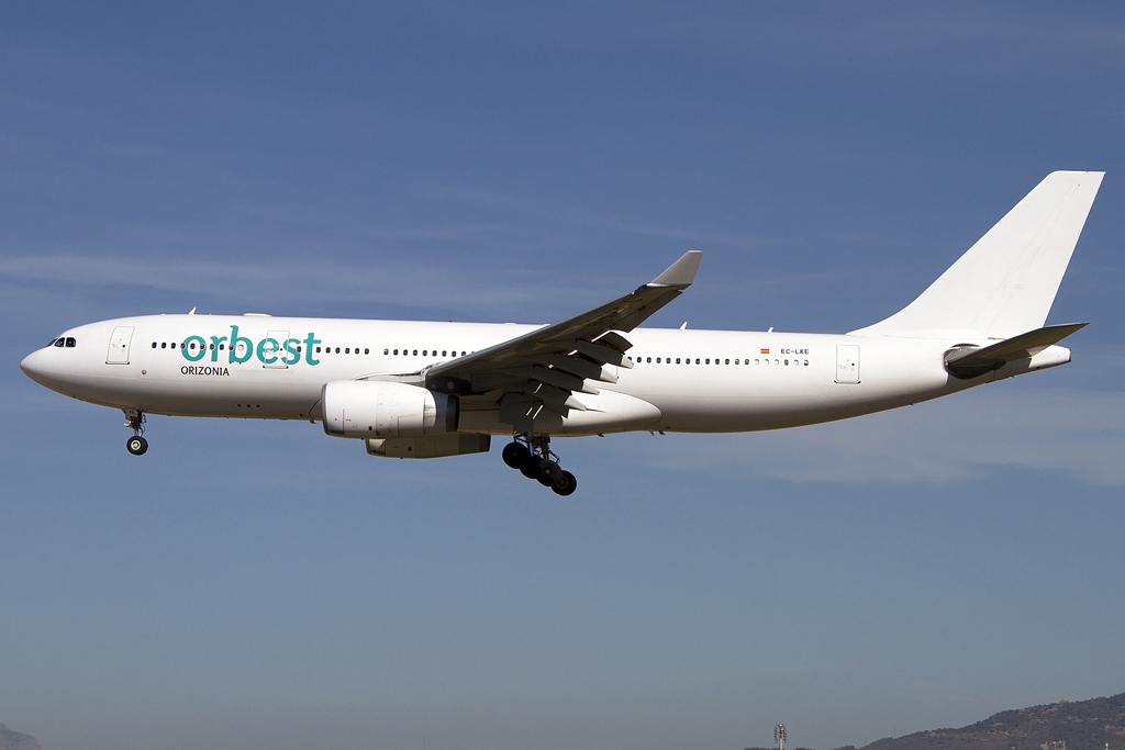 Orbest Airlines, EC-LKE, Airbus, A330-243, 14.09.2012, BCN, Barcelona, Spain 




