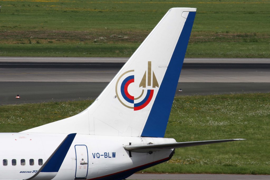 Orenair, VQ-BLW, Boeing, 737-800 wl (Seitenleitwerk/Tail), 11.08.2012, DUS-EDDL, Dsseldorf, Germany 