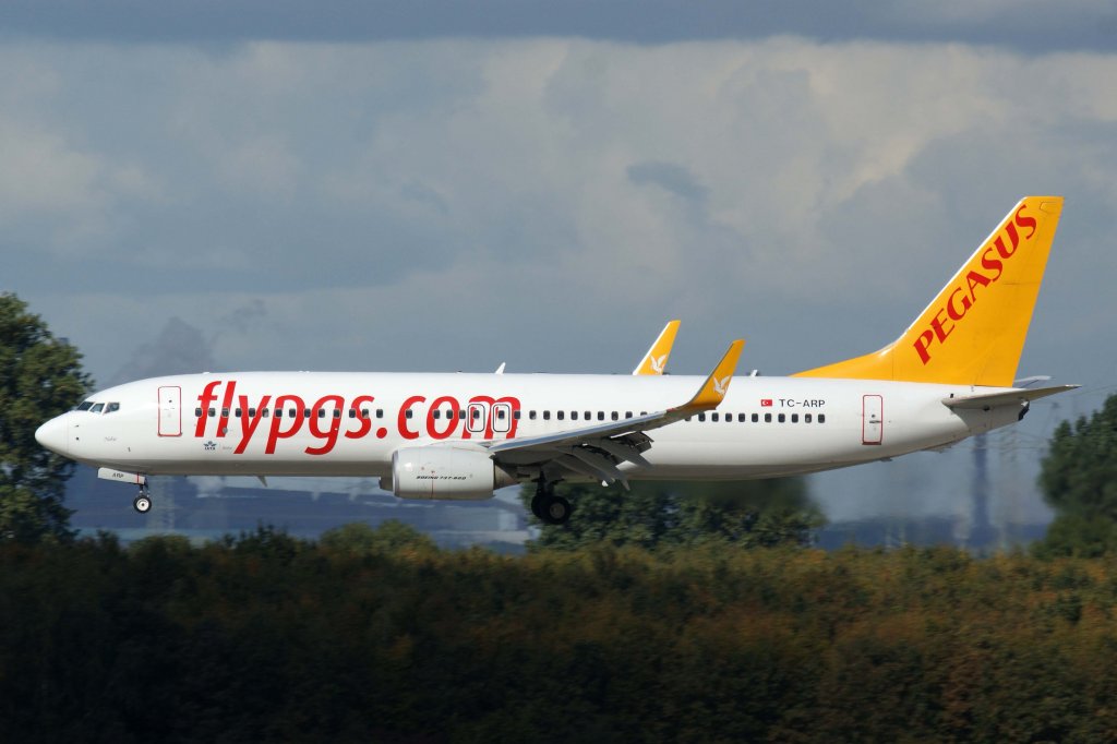 Pegasus Airlines, TC-ARP  Nehir , Boeing, 737-800 wl, 22.09.2012, DUS-EDDL, Dsseldorf, Germany