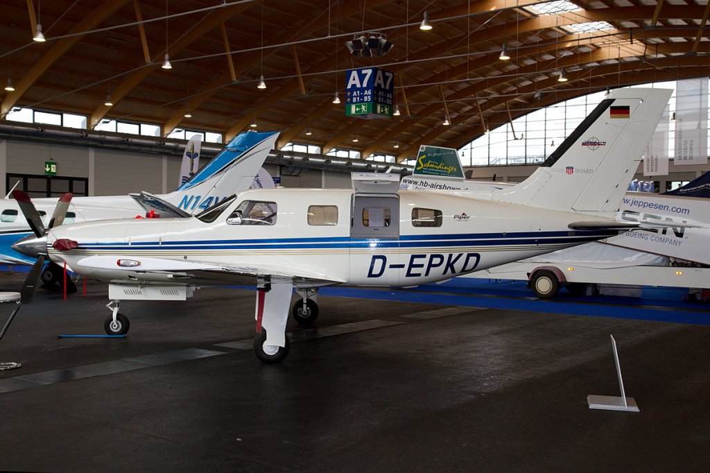 Private, D-EPKD, Piper, PA-46-500TP Meridian, 21.04.2012, FDH, Friedrichshafen, Germany 



