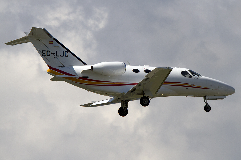 Private, EC-LJC, Cessna, 510 Citation Mustang, 31.07.2011, GVA, Geneve, Switzerland 




