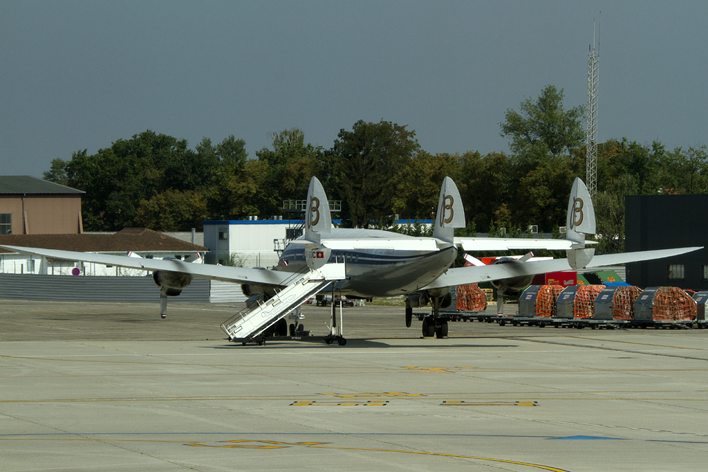Private, HB-RSC, Lockheed, C-121C Super Constellation, 20.08.2011, BSL, Basel, Switzerland



