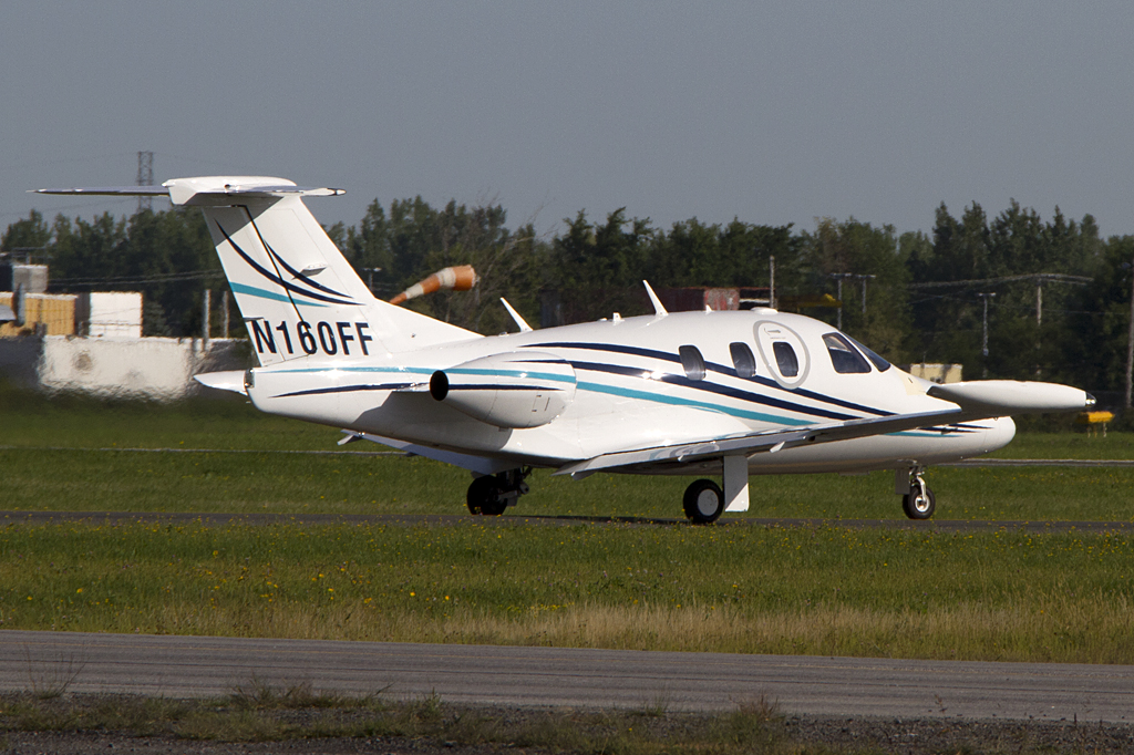 Private, N160FF, Elipse, Aviation 500, 31.08.2011, YHU, Montreal-St.Hubert, Canada 





